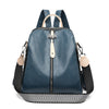 Genuine Sheepskin Leather School Bag, Travel Backpack & Shoulder Bag