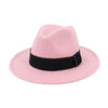 Fashion Top Jazz Wide Brim Wool Fedora Hat