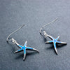 Ocean Starfish Necklace & Earrings Classic Jewelry Set