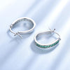 Emerald 925 Sterling Silver Clip Earrings