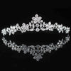 Bridal Tiara Crown Designs with Crystals and Pearls