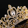 Queen & King Rhinestone Luxury Bridal, Pageant Crown