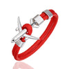 Airplane Anchor Friendship Bracelet