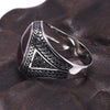 Agate Stone 925 Sterling Silver Turkish Vintage Ring