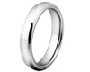 4mm Dome Tungsten Carbide Wedding Band