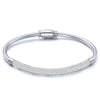 Stainless Steel Fashion Bracelet or Bangle with Magnetic Clasp