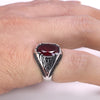 Cubic Zirconia 925 Sterling Silver Turkish Vintage Ring