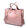 Large Casual Leather Tote Handbag & Shoulder Bag