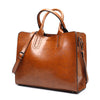 All-Purpose Casual Leather Tote Handbag & Shoulder Bag