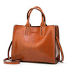 All-Purpose Casual Leather Tote Handbag & Shoulder Bag