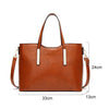 Casual PU Leather Designer Tote Handbag, Crossbody & Shoulder Bag