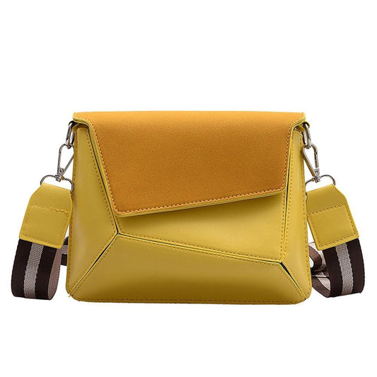 Retro Suede Patchwork Travel Handbag, Crossbody & Shoulder Bag