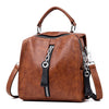 Multifunctional PU Leather Designer Tote Handbag, Crossbody & Shoulder Bag