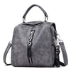 Multifunctional PU Leather Designer Tote Handbag, Crossbody & Shoulder Bag