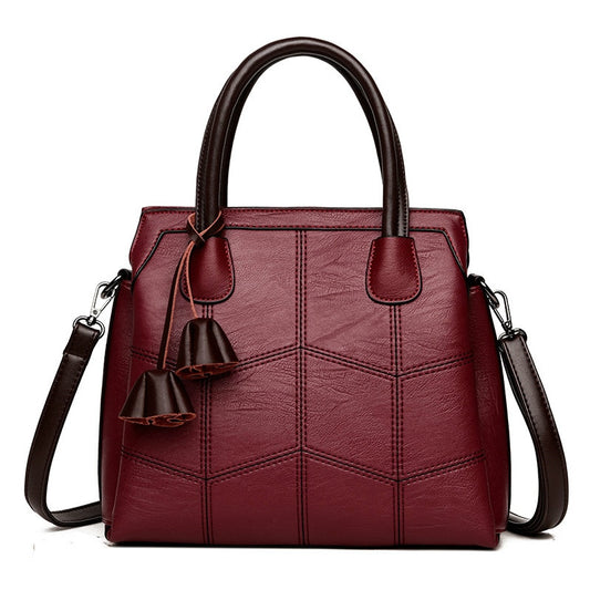 Tassel & Crown PU Leather Designer Handbag, Crossbody & Shoulder Bag