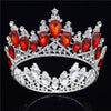Pear Cut Crystal & Rhinestone Luxurious Pageant, Wedding Crown