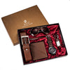 Sunglasses, Watch, Belt, Wallet, Ballpoint Pen & Keychain Fashion Luxury Gift Set