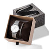 Luxury Quartz Watch & Crystal Bracelet or Bangle Jewelry Set