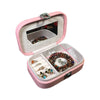 Portable PU Leather Jewelry Box