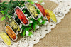 Lovely Colorful Baltic Synthetic Amber Bracelet