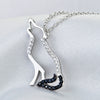 925 Sterling Silver Cubic Zirconia Wolf Necklaces & Pendants - Innovato Store