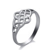 Celtic Knot Stainless Steel Fashion Irish Pattern Ring for Women Ring - Innovato Store