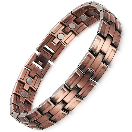 Red Copper Magnetic Bracelet for Women
