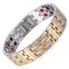 Double Row Stainless Steel Magnetic Bracelet