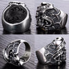 925 Sterling Silver Gothic Skull Ring for Men - Innovato Store