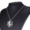 Stainless Steel Octopus Charm Necklace Pendant