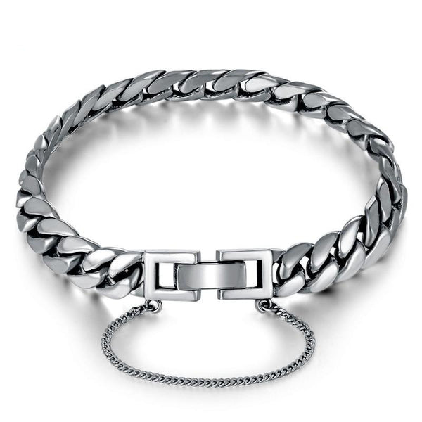 Horse Link 925 Sterling Silver Chain Bracelet