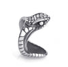 Stainless Steel Viper Snake Ring Men’s Jewelry