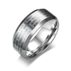 Lord's Payer 3 Colors Tungsten Ring with Engraved Cross for Men - Innovato Store