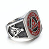 Royal Arch Freemason Stainless Steel Ring for Men
