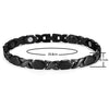 Black Pure Titanium Magnetic Bracelet for Women