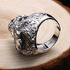 925 Sterling Silver Skull Ring with Adjustable Size - Innovato Store