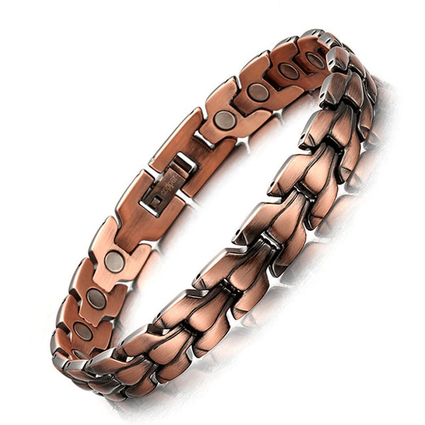 Classy Copper Magnetic Bracelet for Men