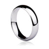 Classic Silver Tone High Polished Shiny Tungsten 3.5mm and 5mm Wedding Ring for Couples - Innovato Store
