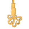 Stainless Steel Octopus Shape Cremation Urn Pendant