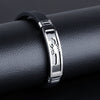 Black Stainless Steel Scorpion Male Bracelet