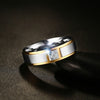 6mm Freemason Gold and Silver Coated Stainless Steel Rings - Innovato Store