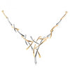 Innovato's Silver and Gold Choker Necklace