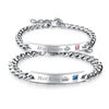 Stainless Steel King and Queen Couple Bracelets