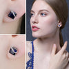 2.8ct Classic Sapphire Stud Earrings 925 Sterling Silver - Innovato Store