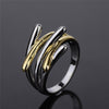 Innovato's Silver and Gold Statement Ring