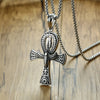 Egyptian Cross Horus Protection Pendant Necklace