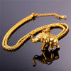 Elephant Pendant with Chain Necklace Three Colors