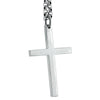 Classic Cross Pure 925 Sterling Silver Pendant Necklace