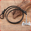 Handmade Braided Multilayer Leather Hatchet Hammer Bracelet