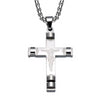 Gold Plated Stainless Steel Cross Pendant Necklace